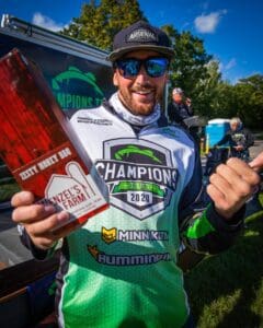 Schultz Braves The Elements To Take Home The Lake Pokegama Win